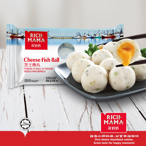 Cá viên nhân phô mai Rich Mama 250g