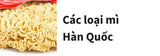 Các loại mì Hàn Quốc