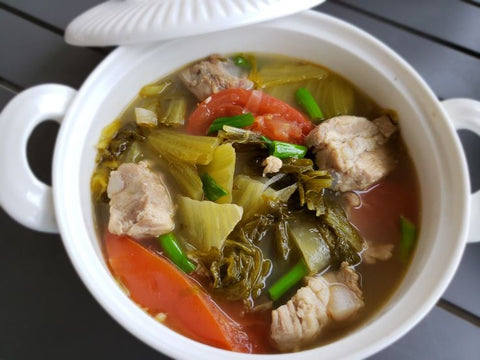 canh cải chua