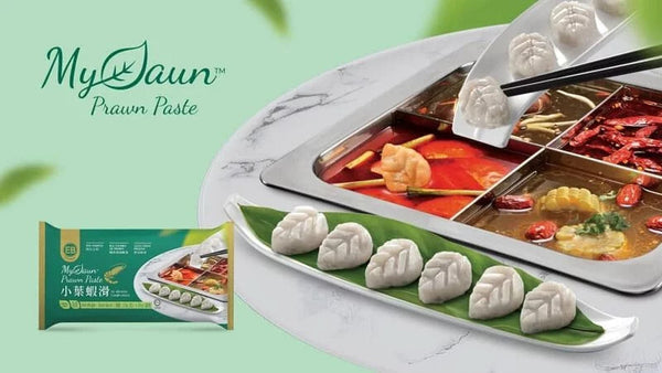 Chả tôm hình lá EB 130g