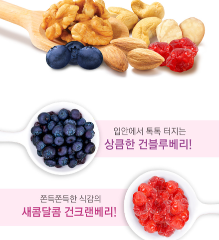 Hạt dinh dưỡng mix berries & nuts Deli Weli
