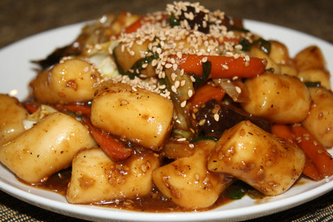 Cách làm bánh gạo chay Hàn Quốc - Vegan Tteokbokki Img_7786_large