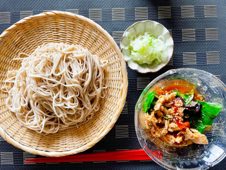 mì soba sốt cá thu