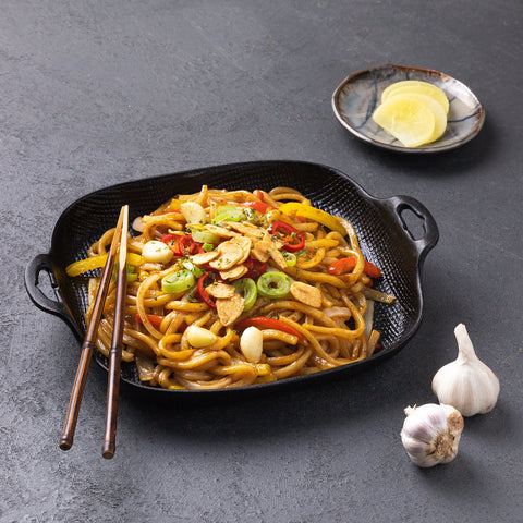 Mì udon xào xốt teriyaki Pulmuone