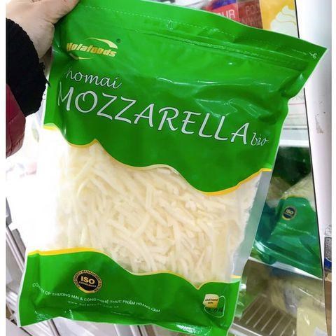 Phô mai mozzarella bào sợi Holafoods 1kg