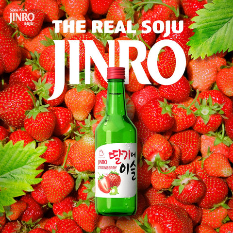Rượu Soju Jinro Dâu