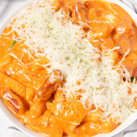 rose tteokbokki