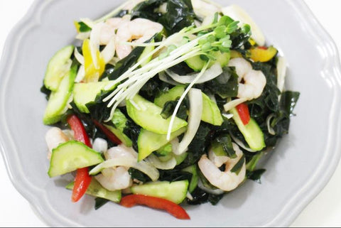 salad rong biển