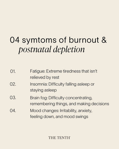 Postnatal depletion and burnout have different triggers yet same symptoms