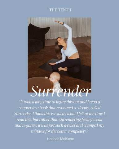 surrender into postpartum