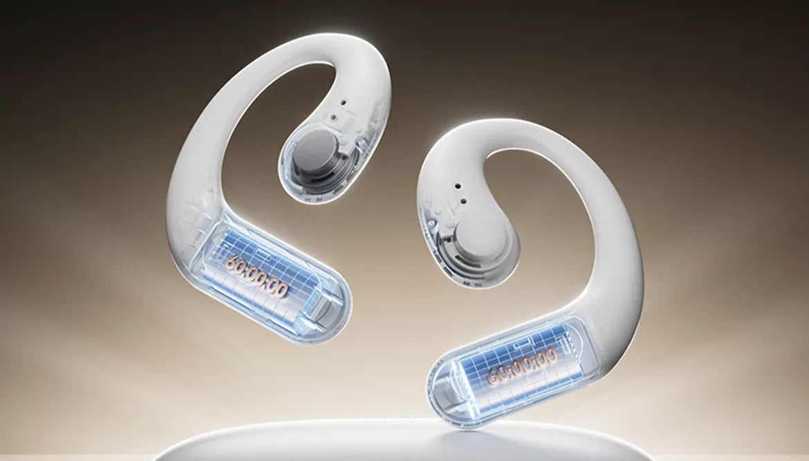 long battery of sanag z63 wireless open ear headphones