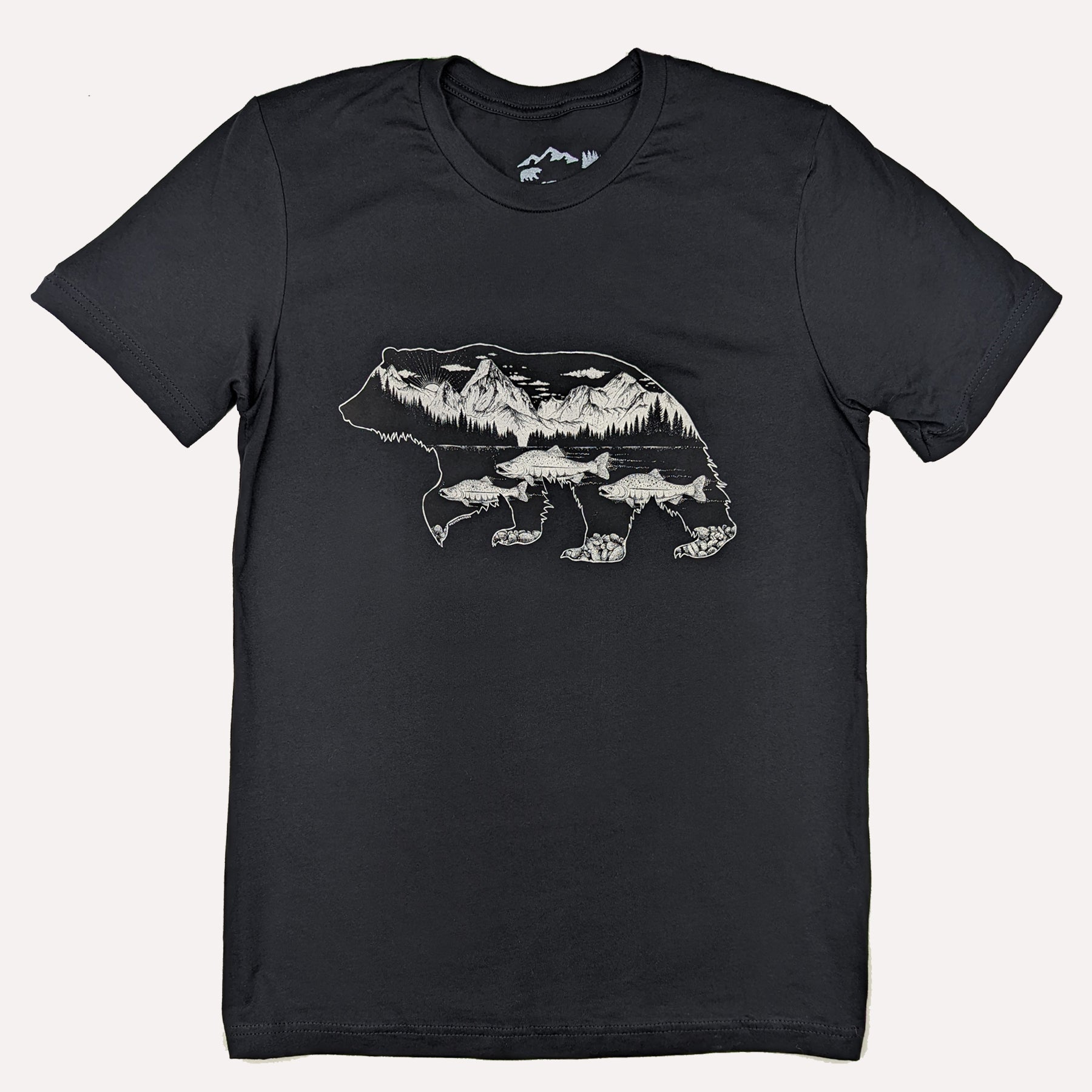 Westcoastees T-Shirt Fly Fishing Bear – House Of Himwitsa