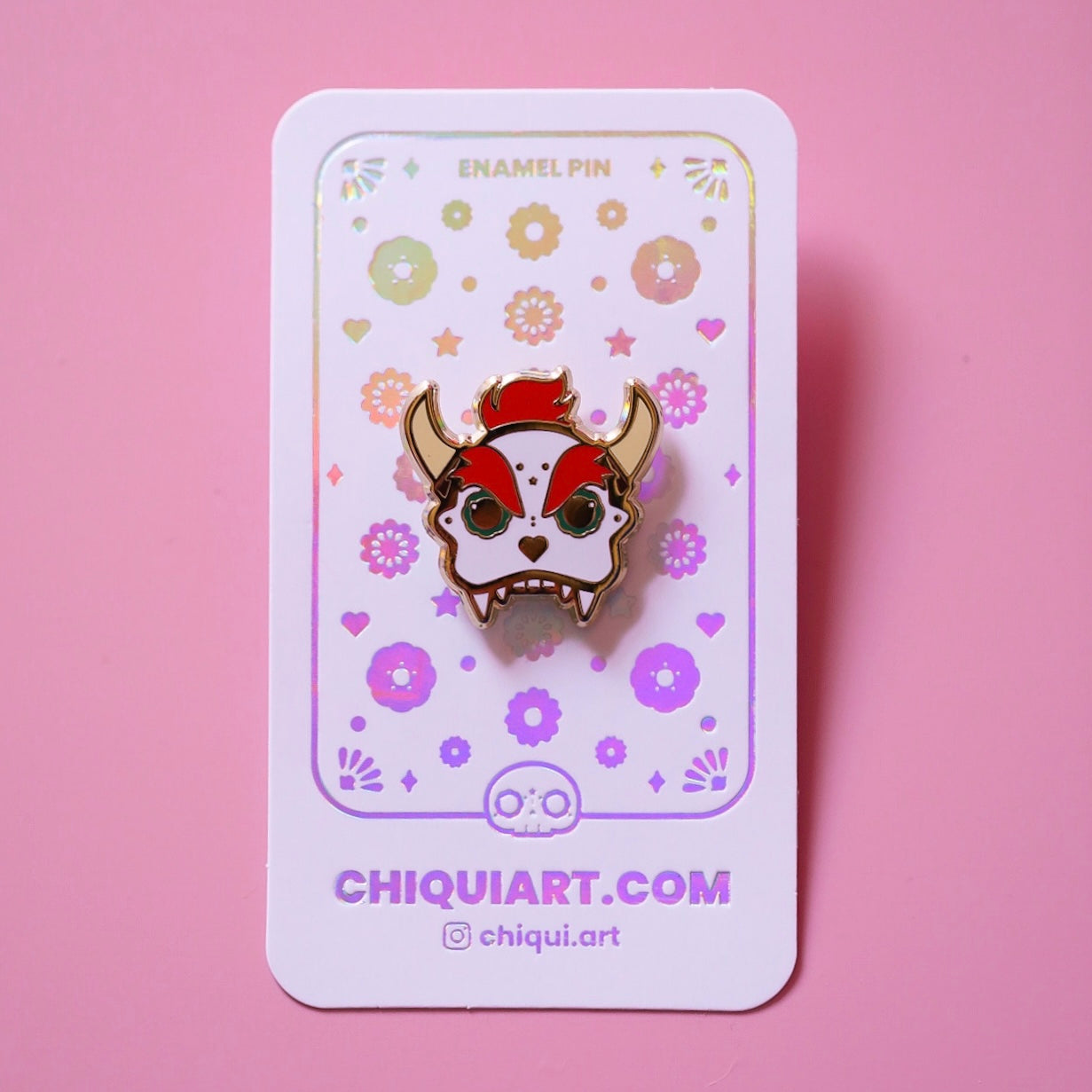 [BUNDLE] Peach + Bowser Skull Gold Plated Hard Enamel Pins