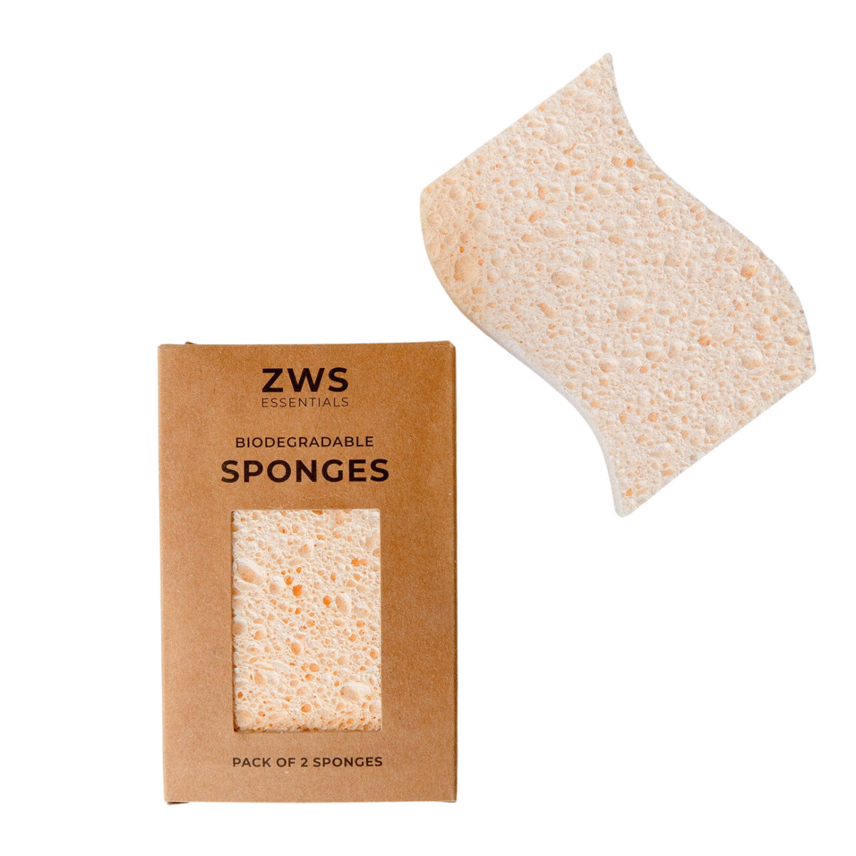 Biodegradable Coconut Kitchen Scourers - 5 Pack