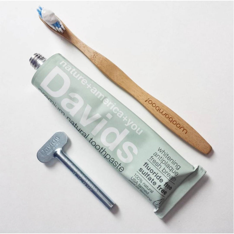 davids toothpaste with fluoride