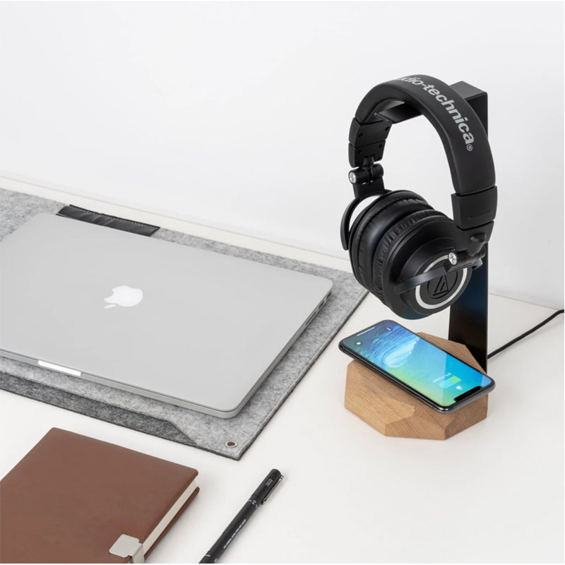 Creative Wood Headset Display Stand - NaturalGoodz