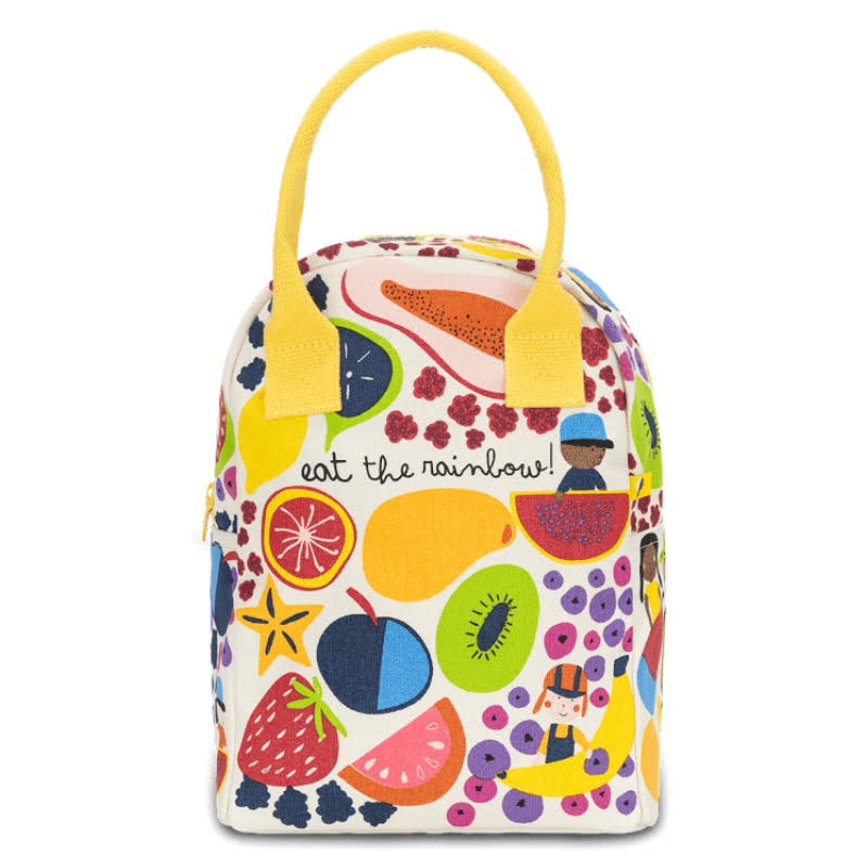 Machine Washable, Organic Cotton Lunch Bags