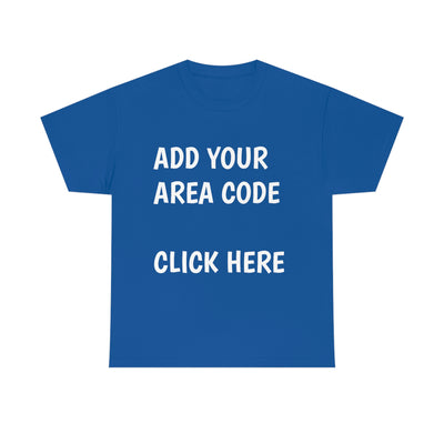 Personalize w/your Area Code
