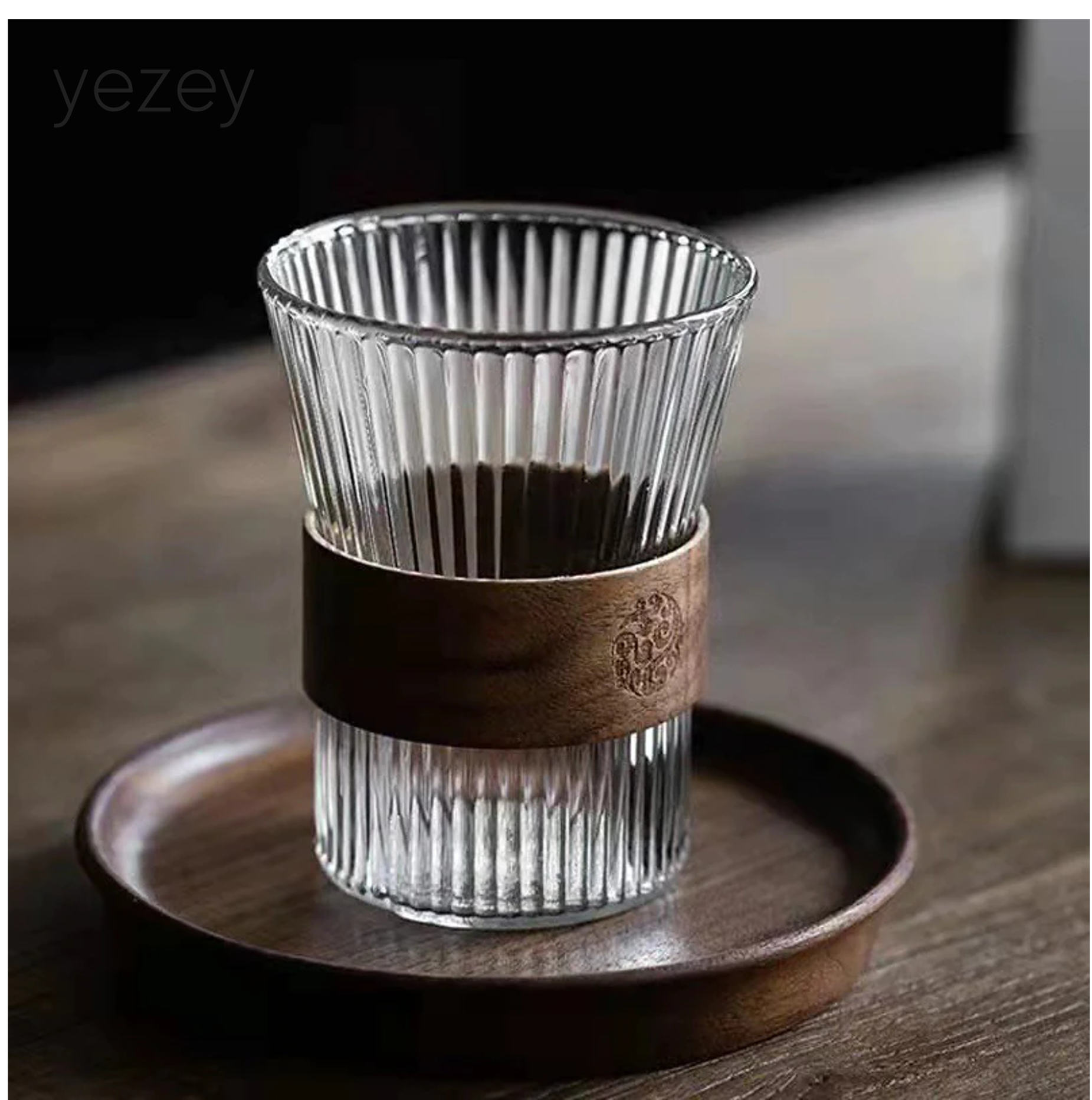 Japonské hrnky na kávu a čaj sklenice z borosilikátového skla pro dárek na latte