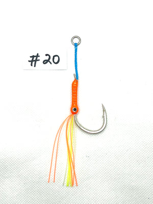 size 1/0 single hook, Jigging Assist Hooks – Precision Outdoorsman