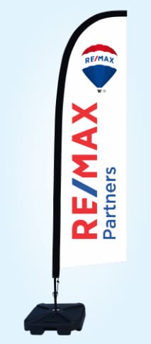 Remax_Real_Estate_Custom flags for Advertising