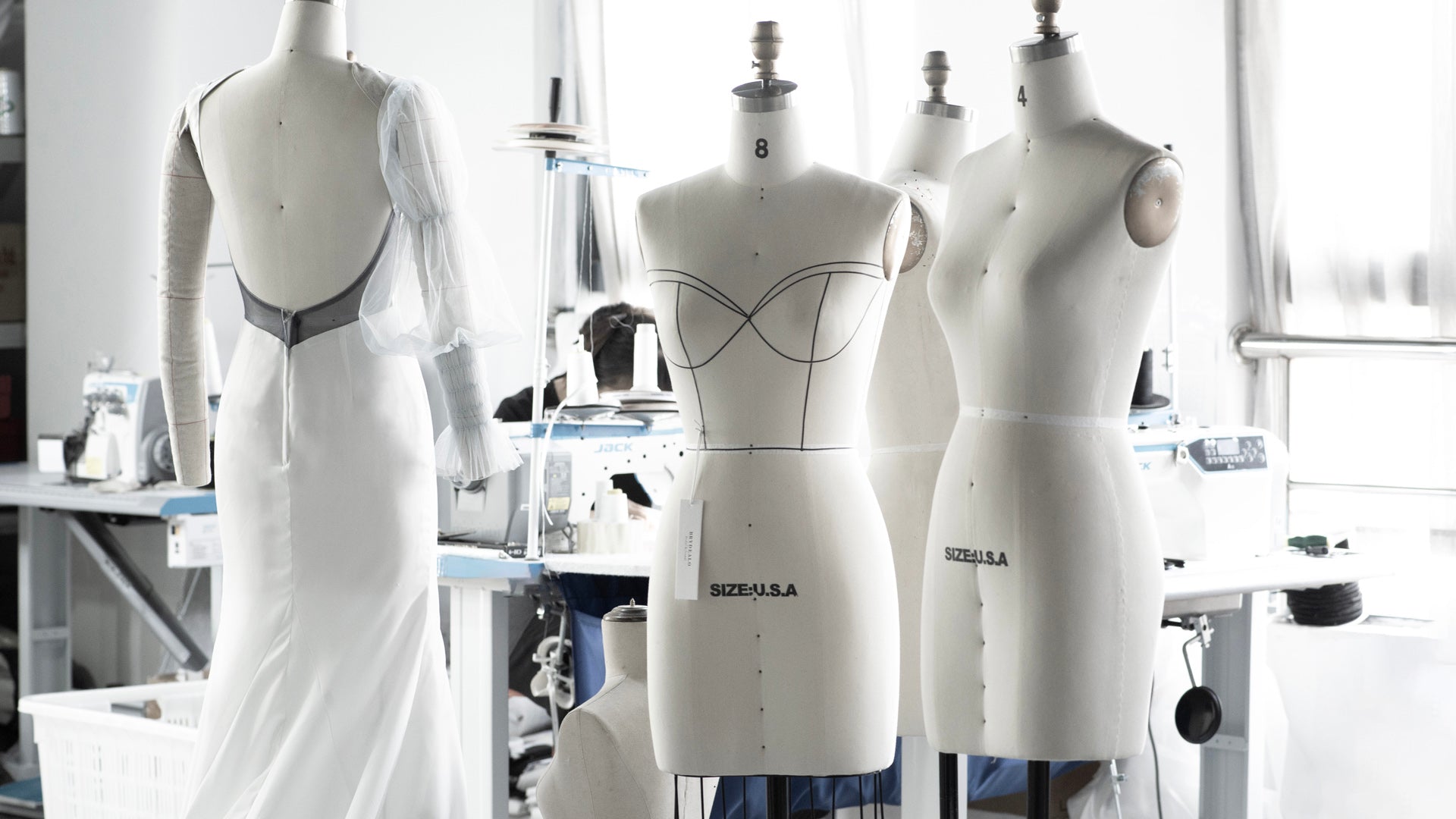 factory-direct custom wedding dress - DesignFormal & BrydealoFactory
