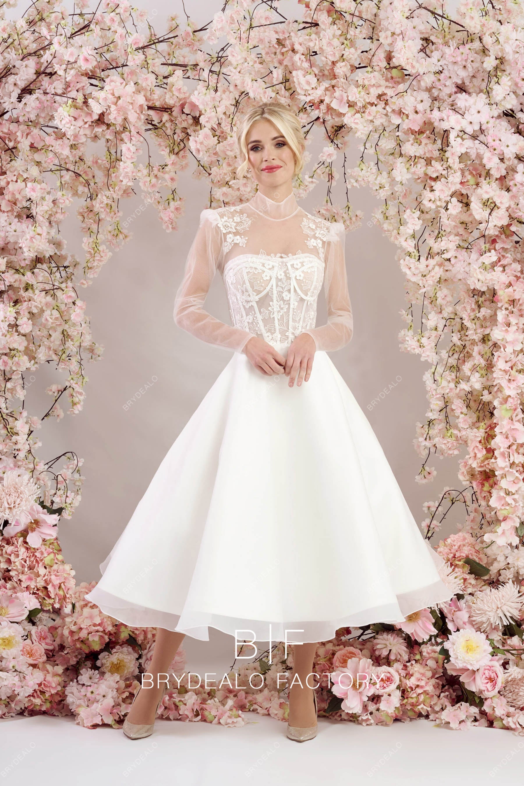 Luxe A1050W Enchanting Corset Wedding Dress