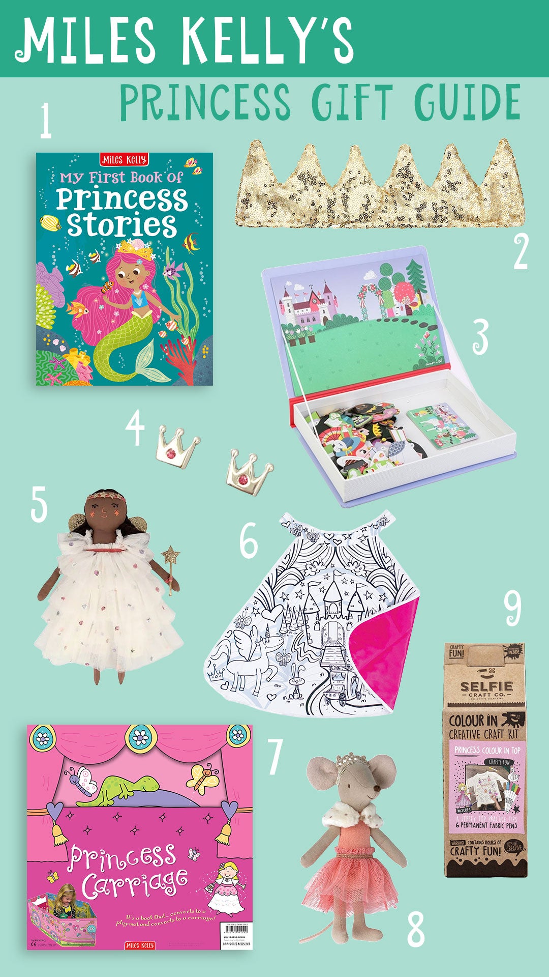 Princess books and toys – Christmas gift guide