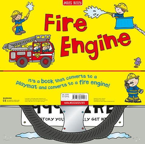 Cover image of Convertible Fire Engine by Miles Kelly