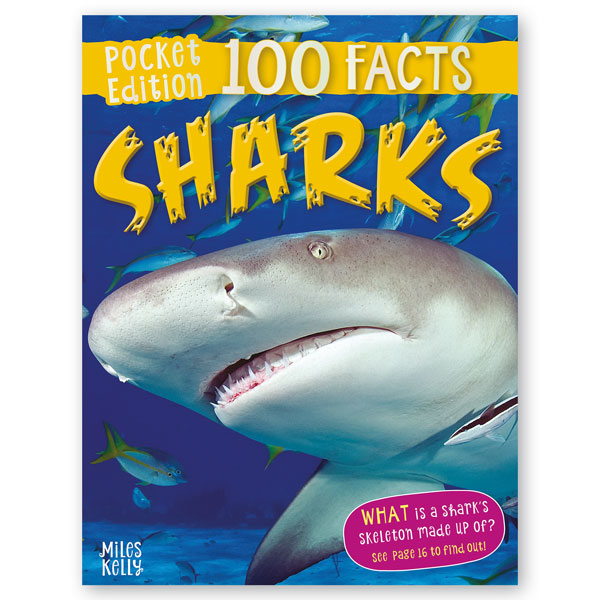 100 Facts Sharks Exciting Shark Book For Kids Aged 7