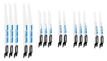 15pc Multi-Purpose Reciprocating Saw Blade Set