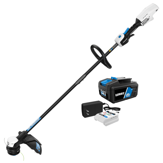 20V 13-inch Brushless String Trimmer with 4Ah Battery and Charger Starter Kit Bundle