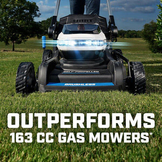 40V Supercharge Brushless 21" Self-Propelled Mower Kit