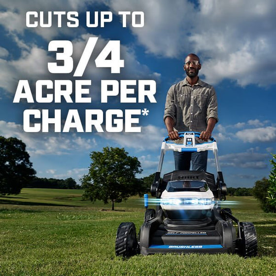 40V Supercharge Brushless 21" Self-Propelled Mower Kit