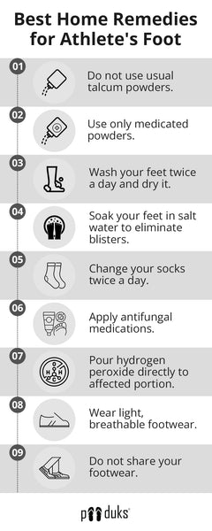Best Home Remedies for Athlete's Foot