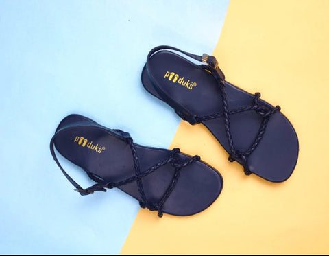 Corda - Hunter Braid Pattern Casual Summer Sandals for Women