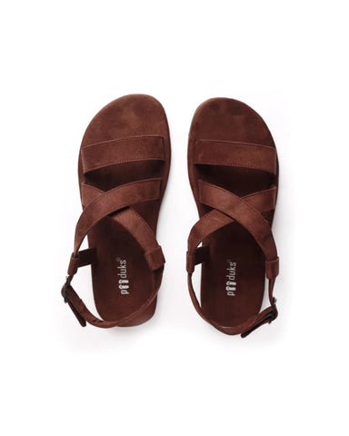 Men's Calor Brown Casual Sandals for Men