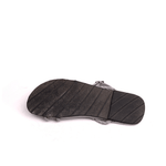 Men Corda Black | Hunter Braid Style Summer Casual Sandals - Paaduks