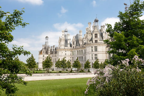 château de Chambord en été dot-drops