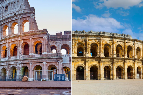 Colisée vs les arènes de Nîmes