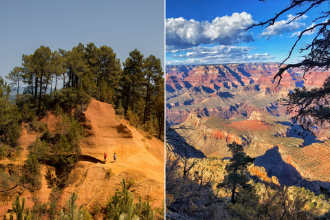 Le Sentier des Ocres vs Grand Canyon