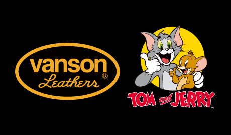 中古】 VANSON×Tom JerryトムとジェリーコラボTJV-933 and スカジャン