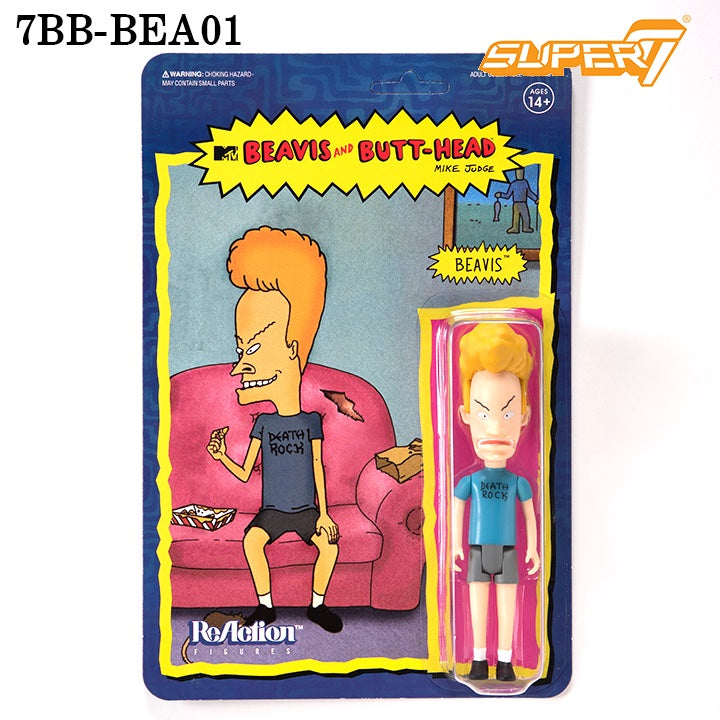 Super7 スーパーセブン リ・アクション フィギュア Beavis and Butt 