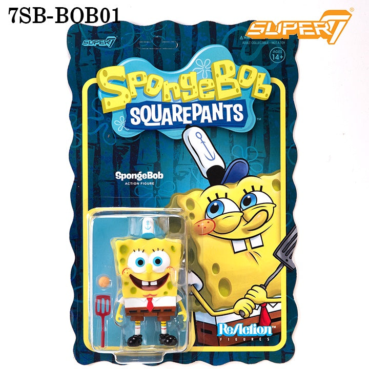 Super7 スーパーセブン リ・アクション フィギュア Sponge Bob 