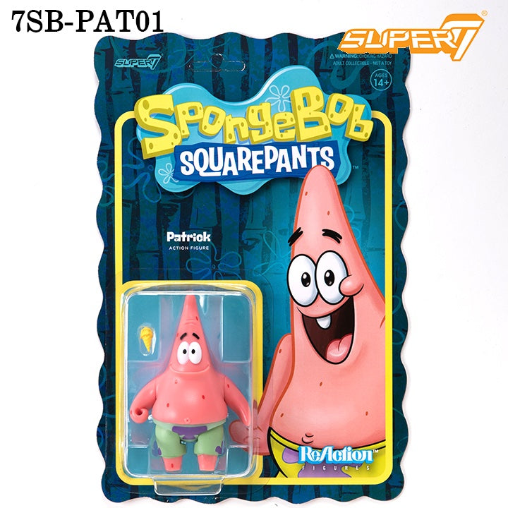 Super7 スーパーセブン リ・アクション フィギュア Sponge Bob 