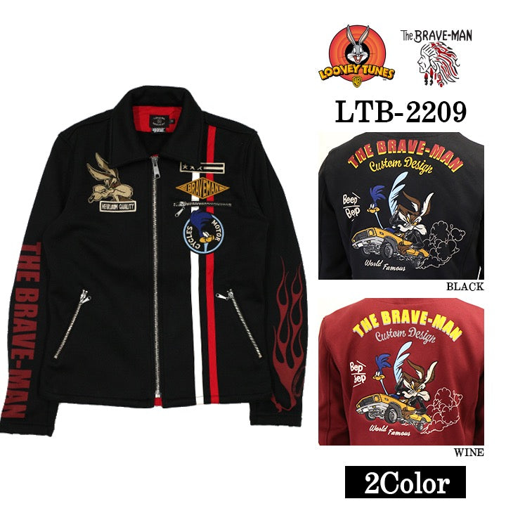 ボンディングライダースジャケット THE BRAVEMAN×LOONEY TUNES