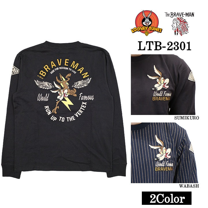 THE BRAVEMAN×LOONEY TUNES ルーニーチューンズ コラボ 天竺 長袖T