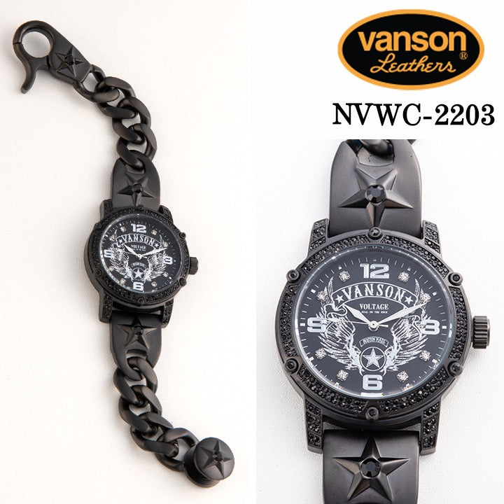 VANSON（バンソン） X VOLTAGE ヴォルテージコラボ 時計 ウォッチ nvwc