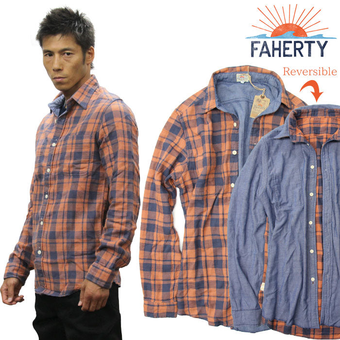 FAHERTY BRAND ファリティブランド SS PURA VIDA HERITAGE SHIRT 総柄