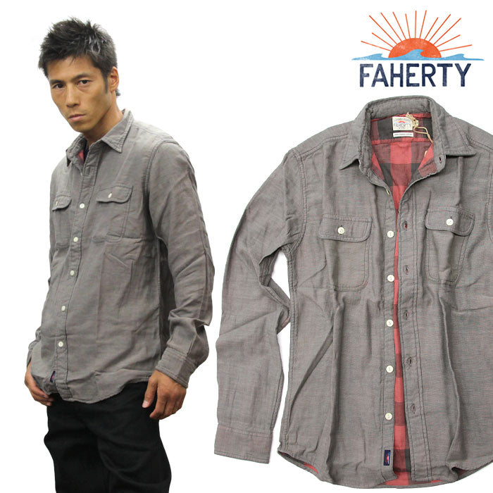 FAHERTY BRAND ファリティブランド SS PURA VIDA HERITAGE SHIRT 総柄